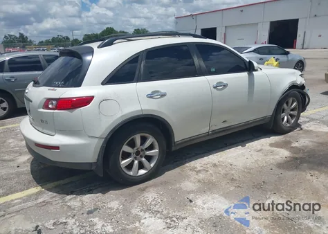 2003 Infiniti Fx35 из США, поврежденный, VIN JNRAS08U03X100990